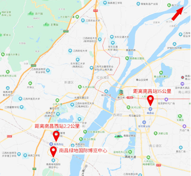 CACLP2023南昌展會(huì)地圖 CACLP2023南昌展會(huì)地圖